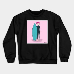 Surfer Girl #3 Crewneck Sweatshirt